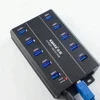 Powered 10 Port USB3.0 HUB for Data Copy