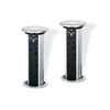 3 British Sockets 2 USB Electric Kitchen Motorised Pop Up Switch Desktop Power Socket For Conference Table