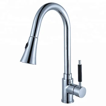 Two Hole Pull Out Kitchen Faucet Buy Brushed Nickel Pull Out