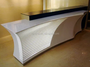 Bureau De Reception : Date moderne furnitur réception bureau de luxe cheveux salon meubles