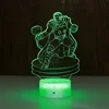 Socove SC3D- 285A 3D Led Norse God Thor Marvel Night Lamp Light for Film Fans