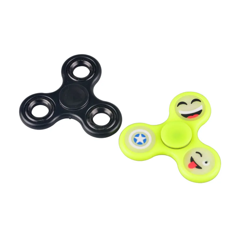 Crazy Rotation And Hot Selling Fidget Wind Hand Toys LED Light Metal Finger Spinner