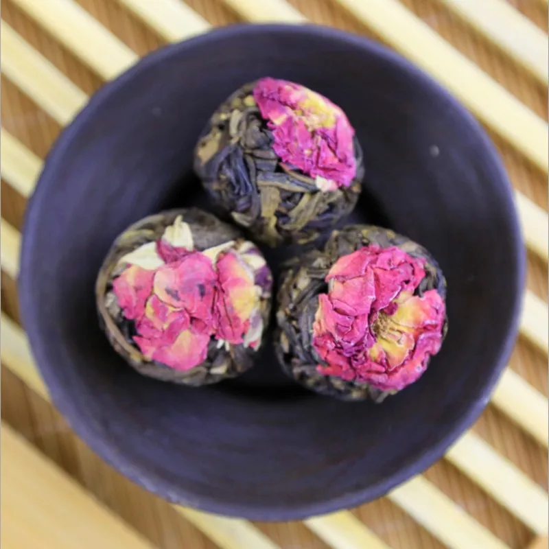 Wholesale Flower Blooming Tea/ Flavor Tea Balls Cheap Blooming Tea