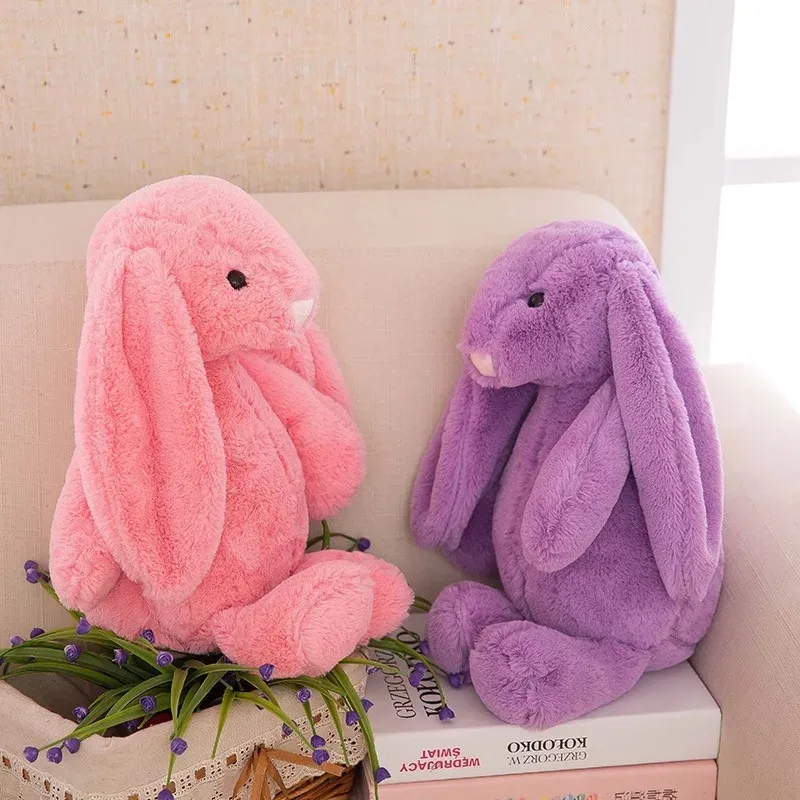 Wholesale Pink Soft Toy Stuffed Toy Rabbit Wholesale With Long Ears