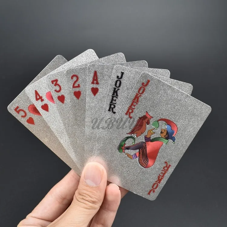 Souvenir Poker The Design Silver Playing Cards Buy Silver Playing