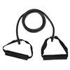 High Quality Exercise Cord Tube Band with Handles Latex Resistance Band Theraband Pliates Training