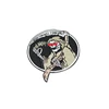 Promotional Custom 3D Cool Ghost embroidery Patch badges