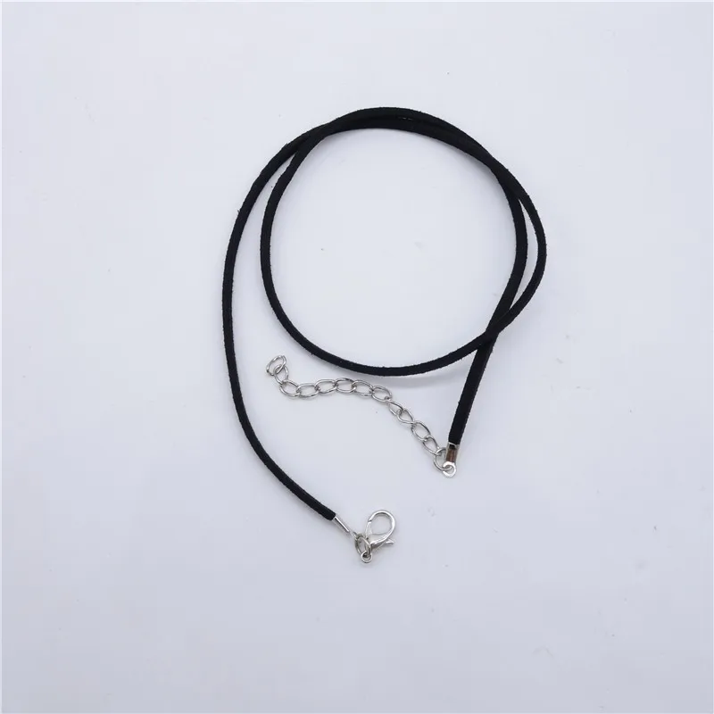 45cm Black Color Thong Necklaces Chain For Crystal Pendants Package ...