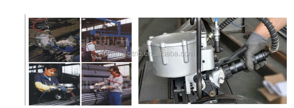 KZ-32 Pneumatic stainless steel pipe bundle steel band metal strapping tool