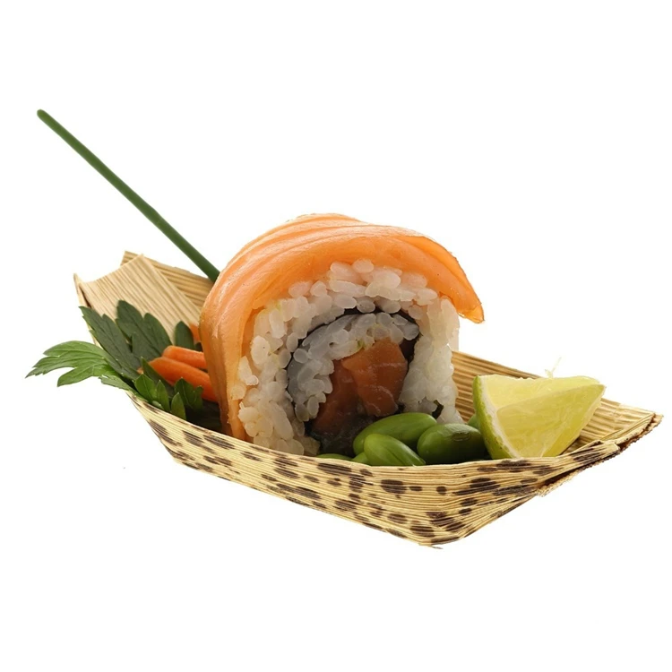 Wholesale Disposable Bamboo Leaf Sushi Plates Buy Disposable Bamboo Plates,Bamboo Disposable