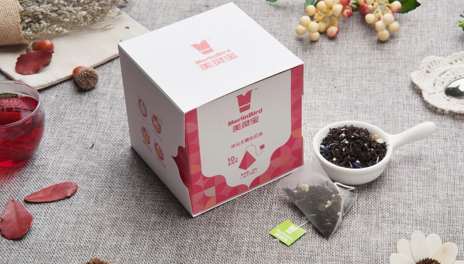 Pyramid Nylon Tea Bag,Rose Black Tea,Flavor and Herbal tea - 4uTea | 4uTea.com