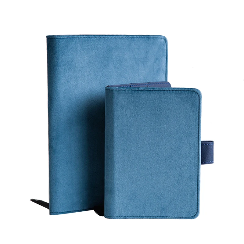 Premium Velvet Personalized Refillable Soft Cover A5 Diary Notebook