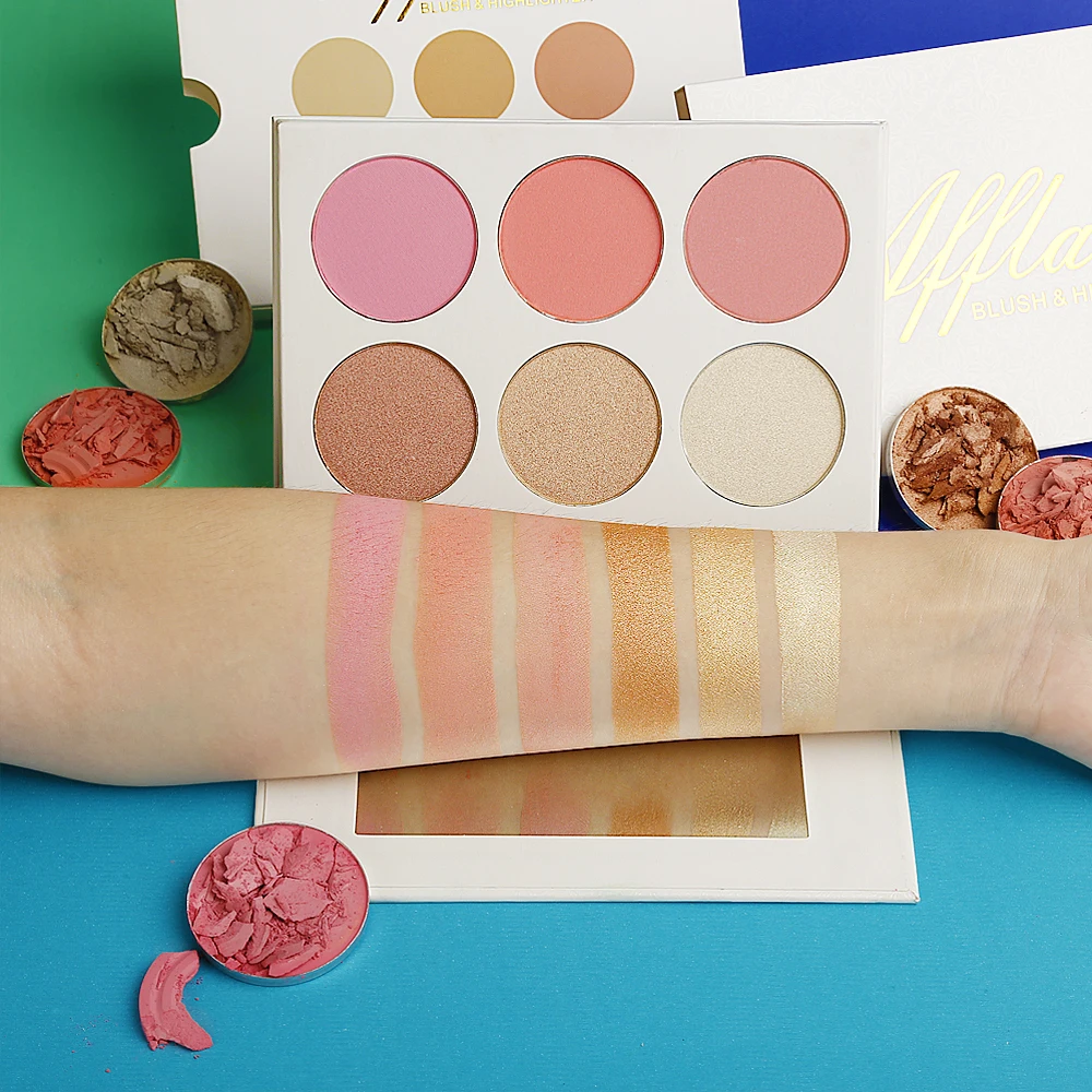 Highlight Palettes Highlighter Makeup Liquid Cream Blusher Cremy Creme