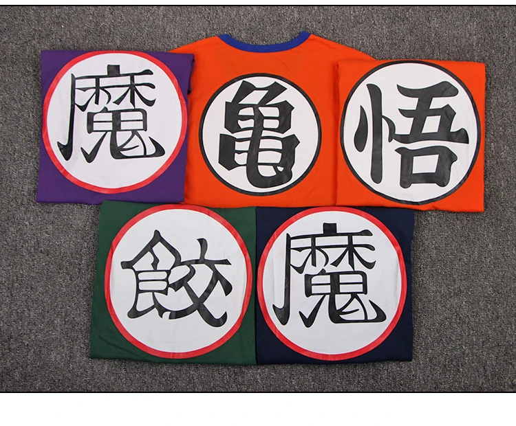 Dragon Ball T-shirt Men's Round Neck Short Sleeve Super Saiyan Son Goku  Summer Cotton Anime Shirt - Buy Unisex Look T-shirt,Asian Size T-shirt,Bulk  Wholesale Unisex T-shirts Product on 