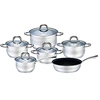 satin line 5 step capsule bottom royalty high quality cookware cooking pot