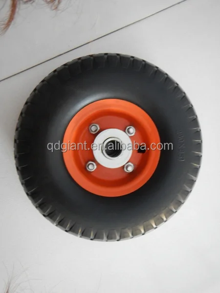 260mmx85mm flat free tyre for hand truck