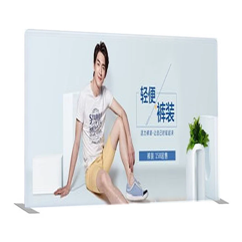 Custom Size Aluminium Display Stands Adjustable Banner Frame Buy