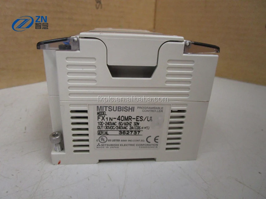 MITSUBISHI FX1N-60MR-ES/UL PLC Programmable Logic Controller 100-240 VAC DC NEW 