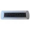 Manual Flip up desktop socketwith power,Network,VGA,and HDMI