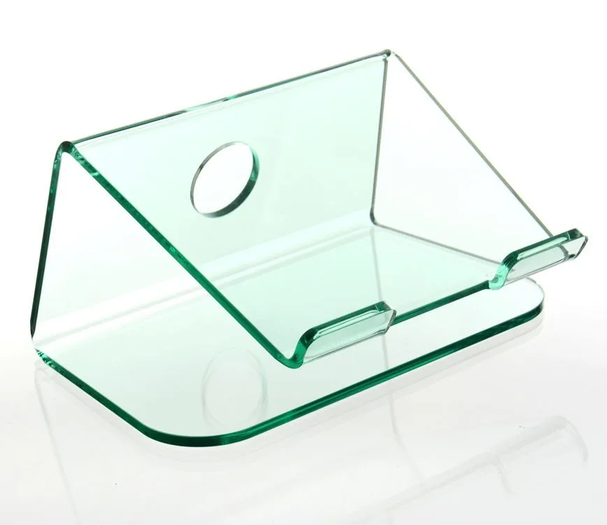 Sturdy Platform Clear Laptop Acrylic Laptop Stand Plastic Lucite