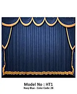 Buy Saaria Home Theater Movie Hall Drapes Event Stage Decor Curtains 12w X 8h Ht 1 Gh 3468 Tfd In Cheap Price On Alibaba Com