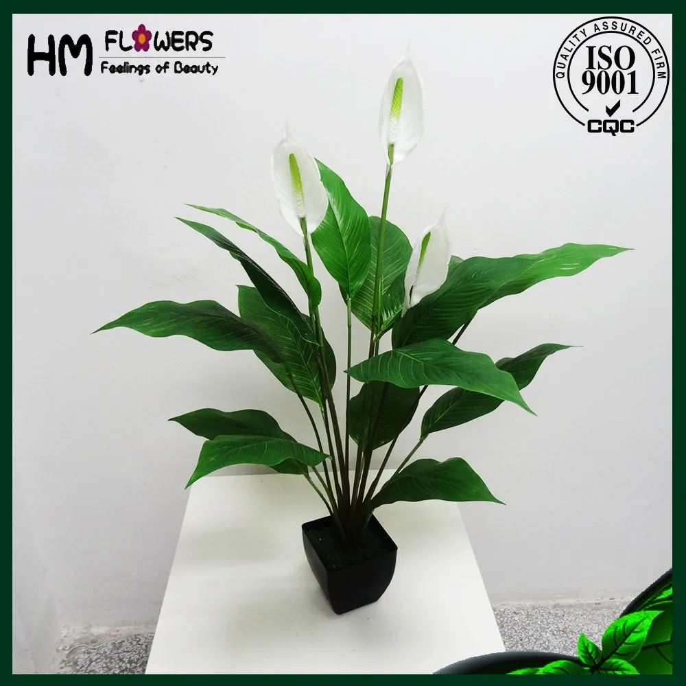 Artificial Peace Lily Flower Artificial Flower Pot Buy Artificial