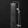 Brass Bathroom Mist High Pressure Showerhead Handheld Combo Rainfall Shower Head Set
