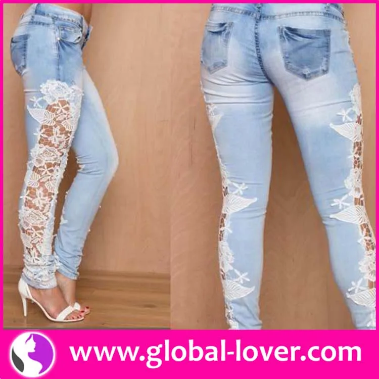 Sexy Serré Dames Chaude Jeans Pantalon Femmes Pantalon Serré Dame Sexe