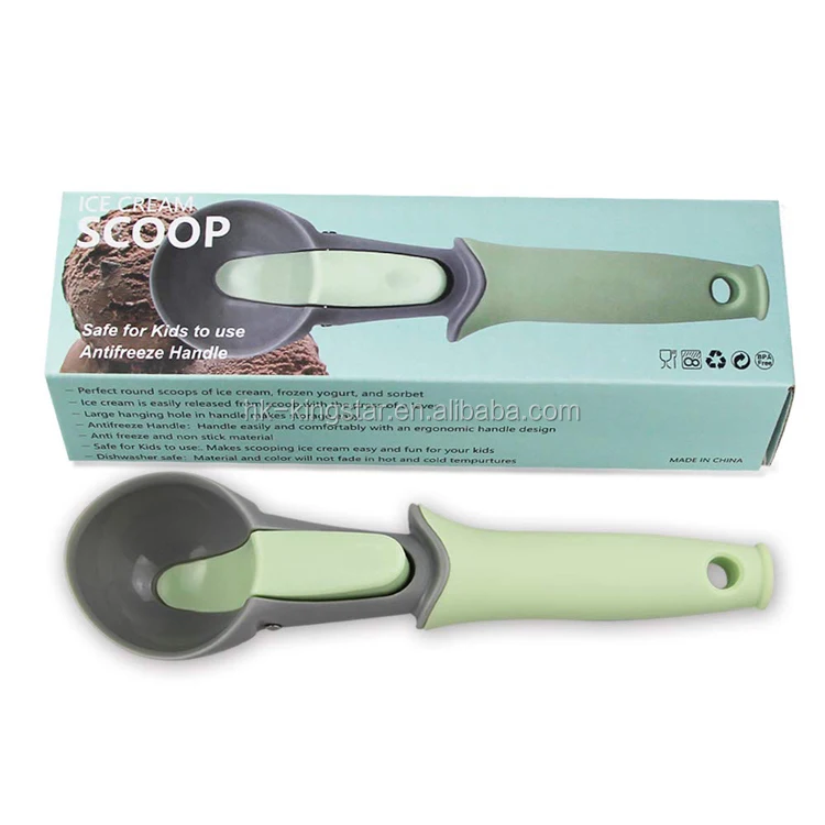 New design FDA food grade Plastic ice cream scoop