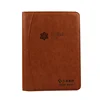 High Quality Portable Salesman Travel Document Holder leather file organizer zipper key Manager Portfolio