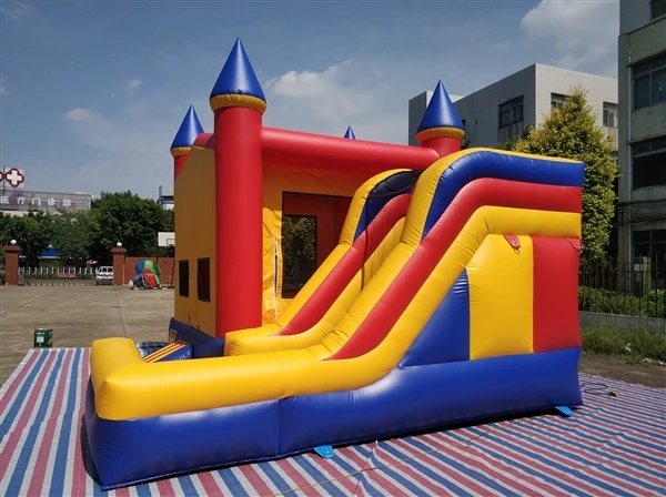 Indoor Commercial Princess Small Bounce House Jumper Air Kids Bouncer Castle Inflatable Trampoline With Slide For Sale