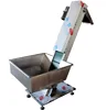 salt swan infeed hopper loader+ candy incline up-lift bulk part crane belt conveyor/ cap swan hopper belt elevator