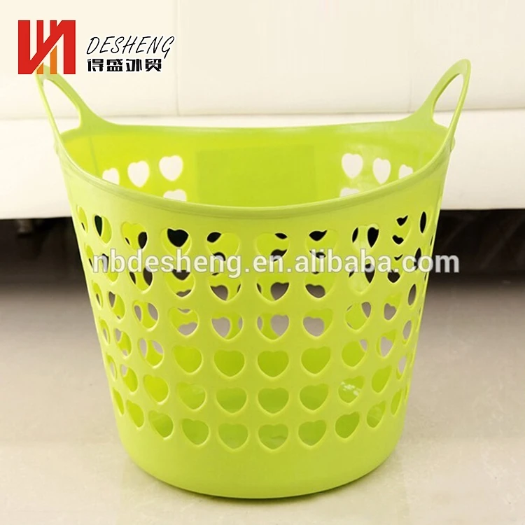 Hot Sale Colored Plastic Laundry Baskets With Handles Buy Plastic