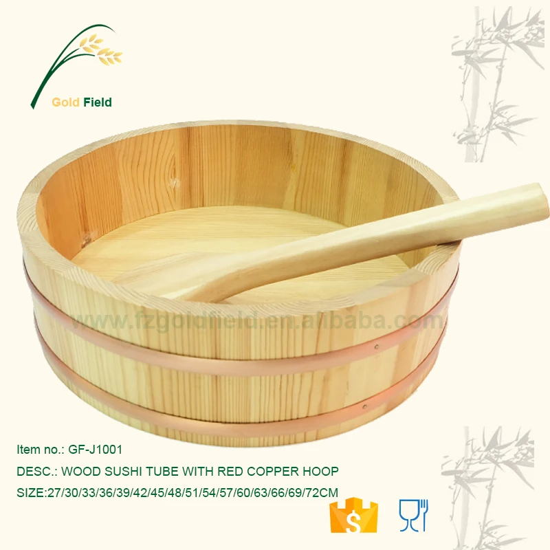 WOOD SUSHI TUBE WITH RED COOPER HOOP GF-J1001-7.jpg