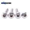 Cross recessed pan collar head customized diameter stainless steel self tapping screw