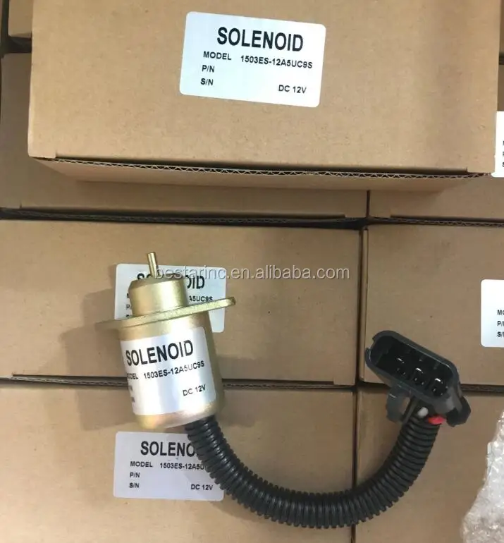 Fuel Shut Off Solenoid 4103812 For Deutz Engine Buy Shut Off Solenoid