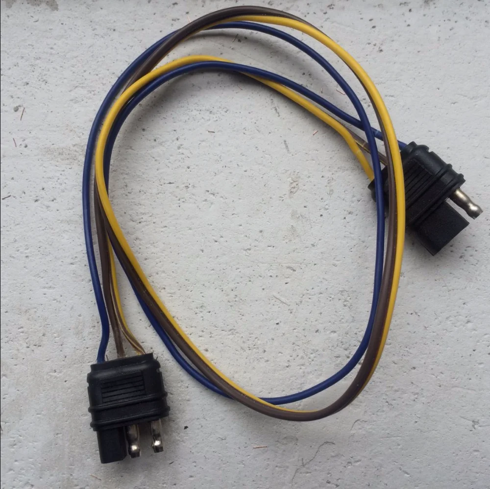 J80134 Trailer Wiring 3 Way Flat Harness/connector (12-inch Plug) - Buy