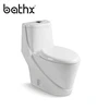 One Piece Modern Design Washdown Flushing Middle East Project Low Price Toilet