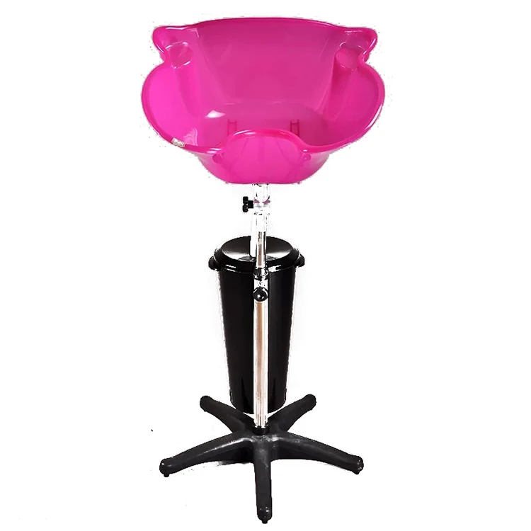 Wholesale Custom Hair Wash Basin Salon Furniture Plastic Portable Adjustable Hair Wash Shampoo