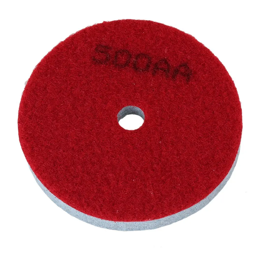6000Grit Dusty Green Sponge Diamond Polishing Pad For Marble Stone Polisher
