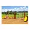 High safety outdoor patio swing chair with plastic slide