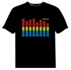 New Good quality el and led shirt panels,Equalizer LED Tshirt