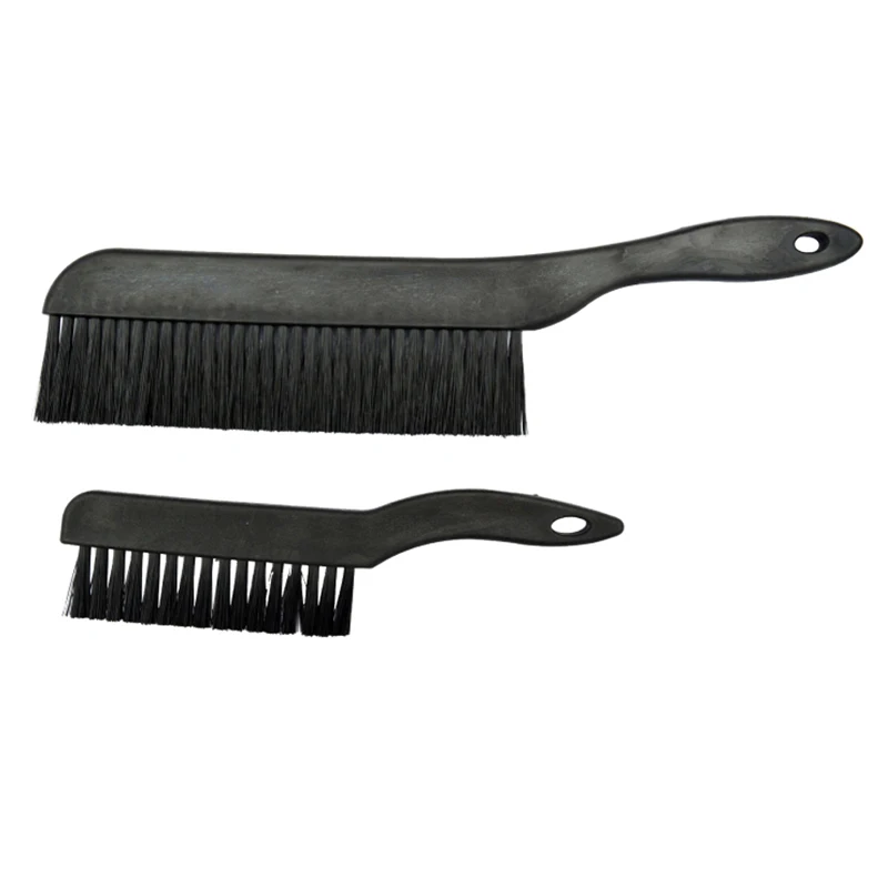 PCB Dust Clean Toothbrush Style Anti Static ESD Brush Black 175mm Length