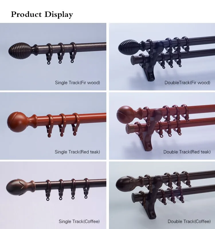 28mm Plastic&steel Curtain Rod,Curtain Pole,Track With Accessories