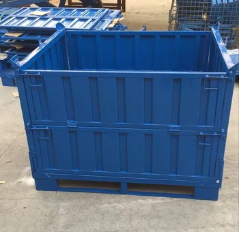 Corrugated Plate Heavy Duty Metal Storage Bins Corrugated Plate Heavy Duty Metal Storage Bins