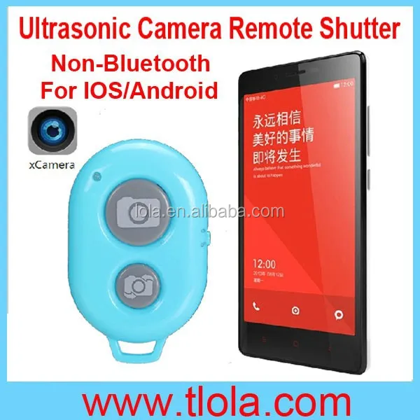 Mini Wireless Ultrasonic Camera Remote Shutter for IOS and Android Phone (APP)