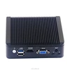 Intel J1900/J1800 processor 12V fanless 4 Lan port mini pc support Win7 linux OS computer pc
