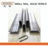 Low price high quality steel Material and U-Type Nail Type staple 619-TRD
