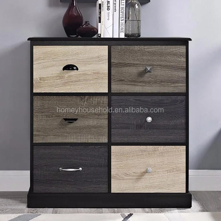 Wood Furniture Almari Multi Color Drawer Cabinet Design Furniture