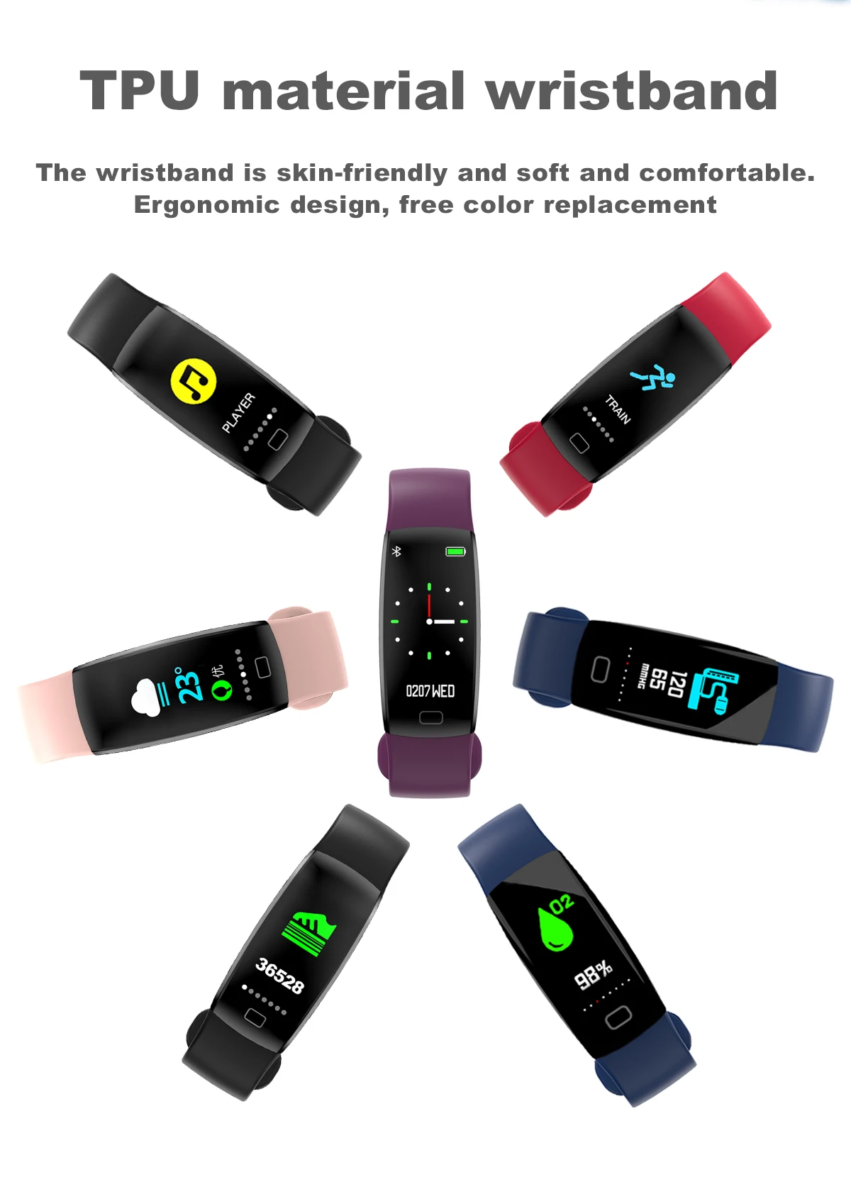 f64 smart bracelet app